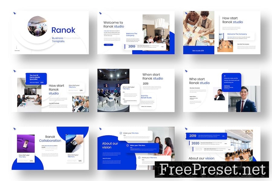 Ranok – Business Keynote Template 6CVA8KK