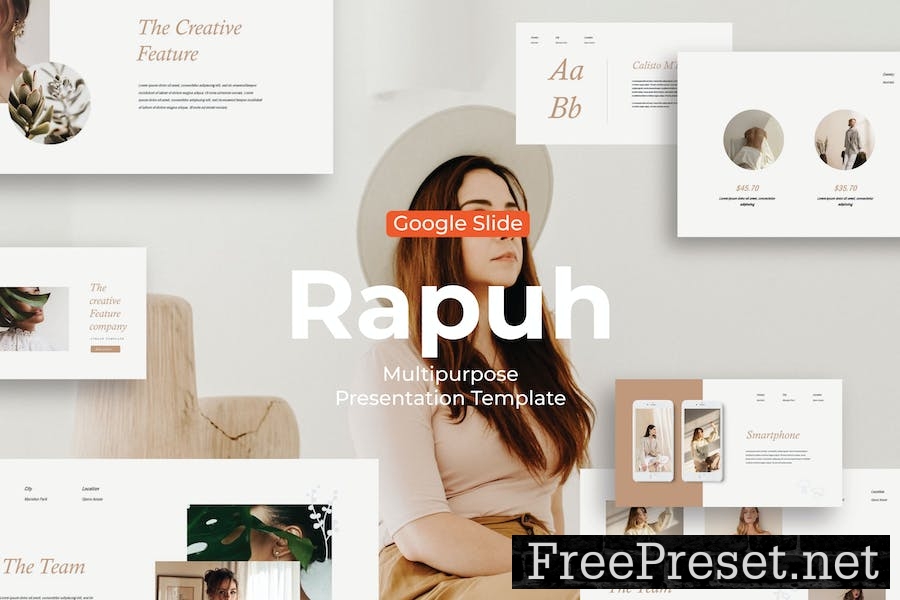 Rapuh - Google Slide Template G9ZF428