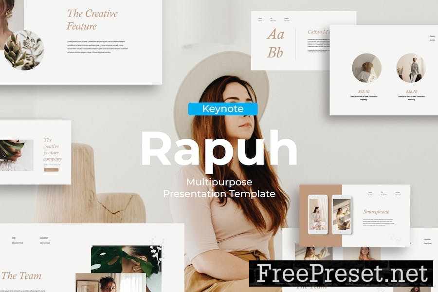 Rapuh - Keynote Template LES853W