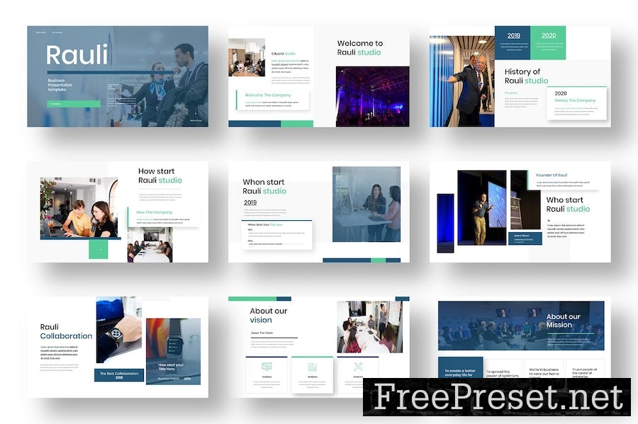 Rauli – Business Keynote Template LGZG3FJ