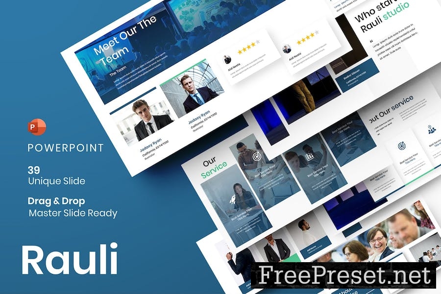 Rauli – Business PowerPoint Template FANPK6K