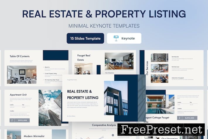 Real Estate Property Listing - Keynote WWQMDKN