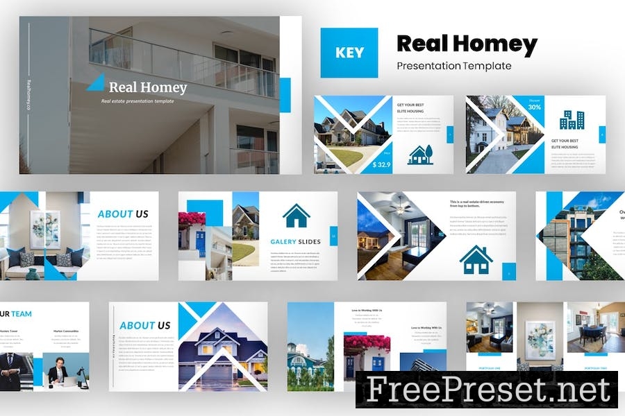 Real Homey - Real Estate Keynote Template QEZ2FGS