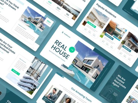 Realhouse - Real Estate Google Slide Template CAK4E2Y