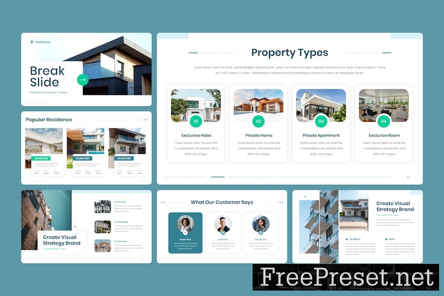 Realhouse - Real Estate Keynote Template SA9Q7NC