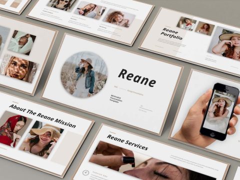 Reane Business Presentation Google Slide Template 4Y64C3B