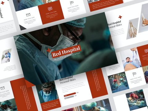 Red Hospital Medical Powerpoint S9QBL6V