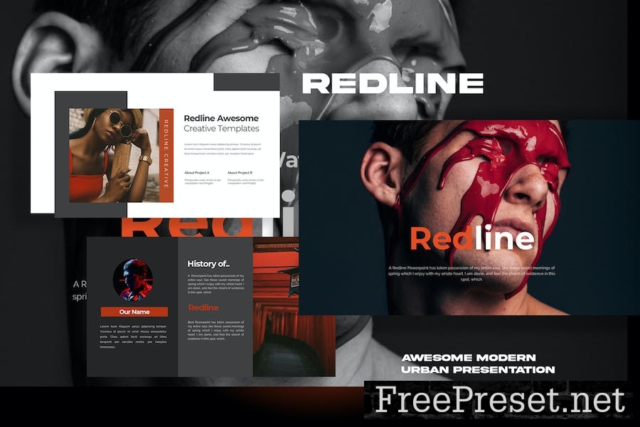 REDLINE Keynote Template HCW3WKF