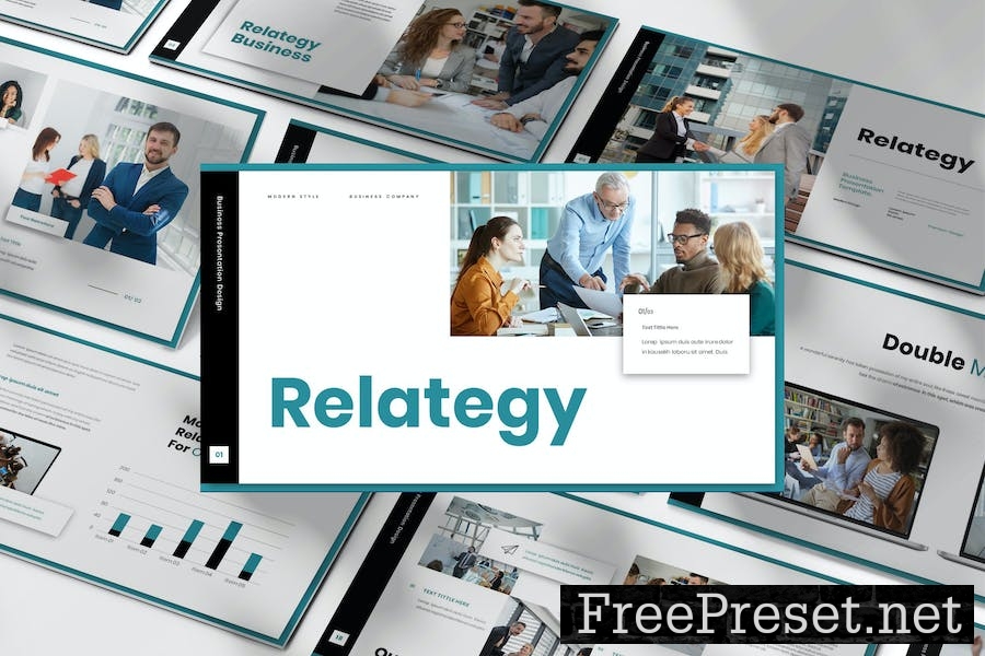 Relategy - Business Presentation Google Slide XT7GZLG