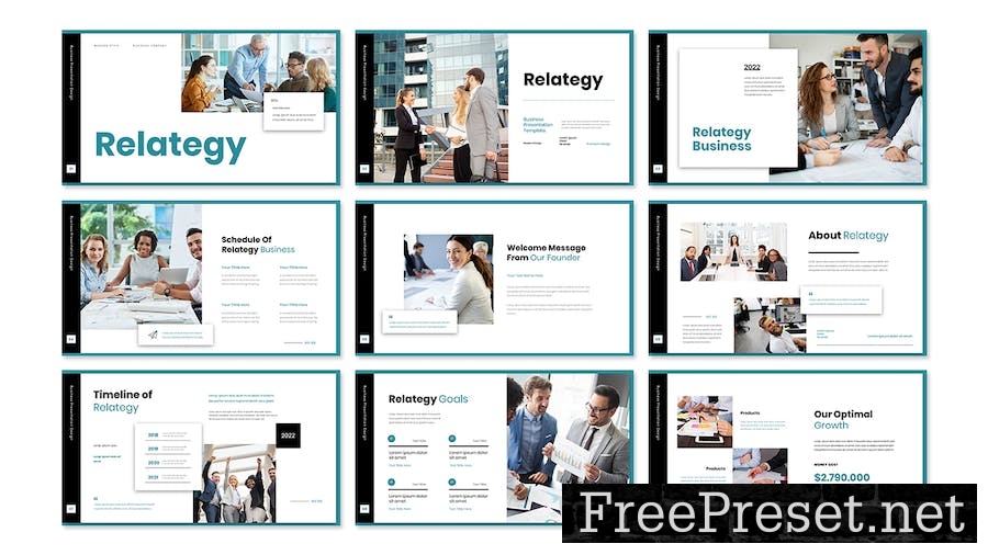 Relategy - Business Presentation Keynote Template CZGMMYK