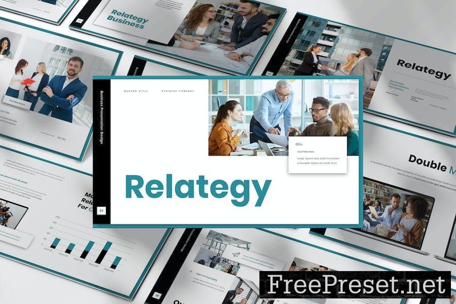 Relategy - Business Presentation Keynote Template CZGMMYK