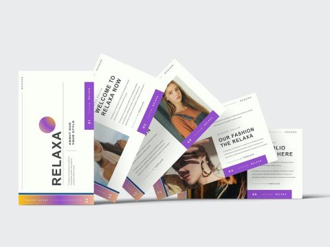 Relaxa - Business Presentation Keynote Template CFELXPB