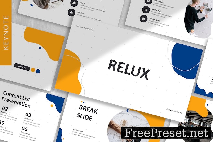 Relux - Business Keynote Template 8N7T46E