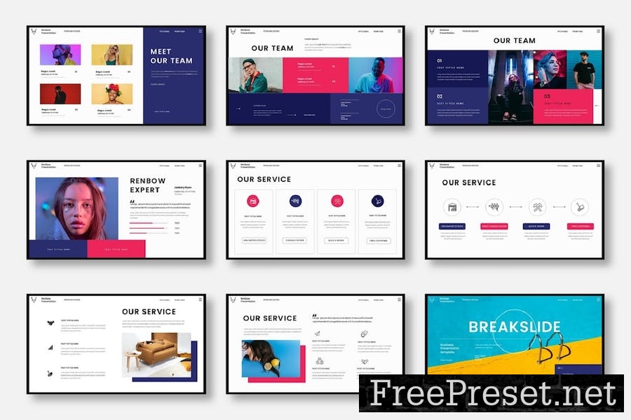 Renbow – Business Keynote Template 8RTQTSK