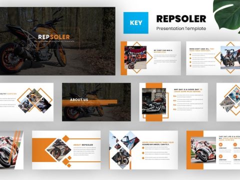 Repsoler - Motorcycle Racing Keynote Template YPMGWVV