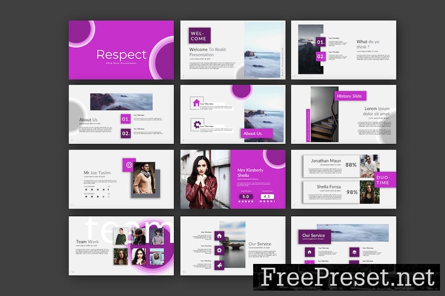 Respect Google Slide Template 3T79JMB