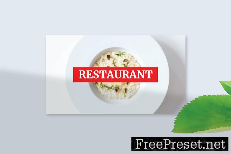 Restaurant - Keynote Template LGW3HKY