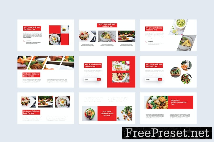 Restaurant - Keynote Template LGW3HKY