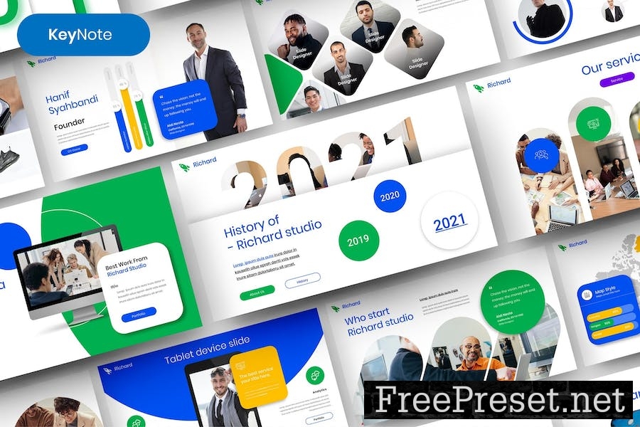 Richard – Business Keynote Template T82WXFG