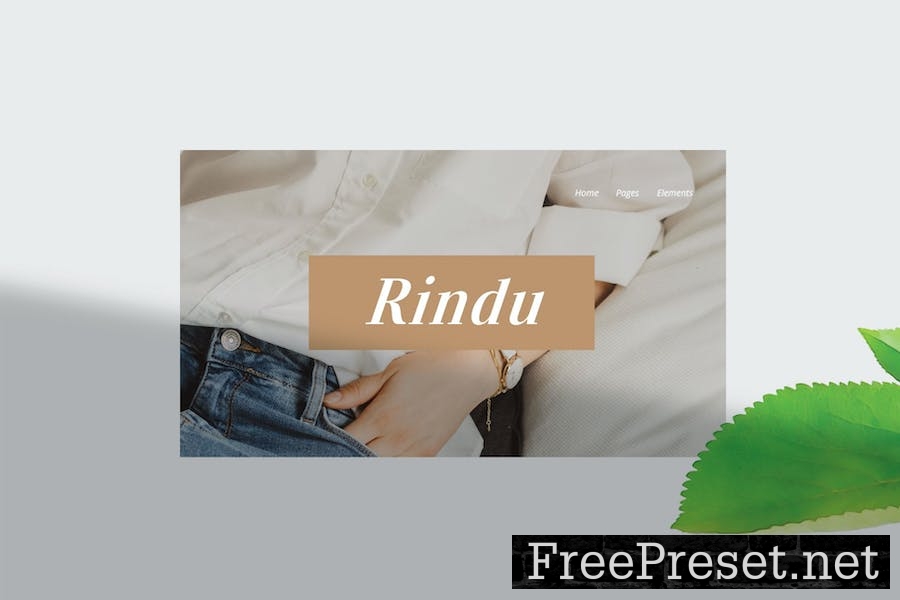 Rindu - Keynote Template 4MZA8MK