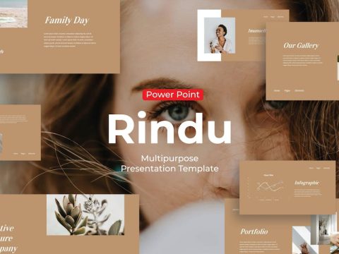 Rindu - PowerPoint Template TVZDKGE