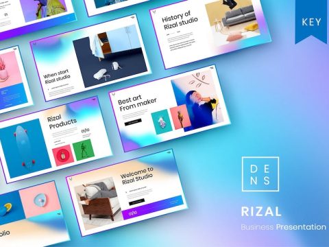 Rizal – Business Keynote Template 5E8G6QQ