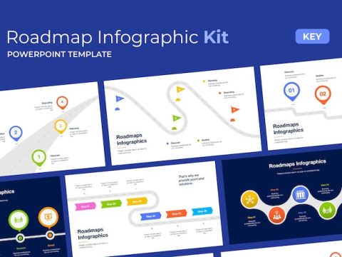 Roadmap Infographic Kit Keynote 774LVB6
