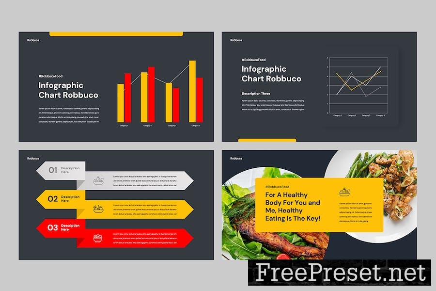 ROBBUCO - Food & Restaurant Google Slides Template PR49UHJ