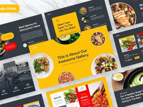 ROBBUCO - Food & Restaurant Google Slides Template PR49UHJ