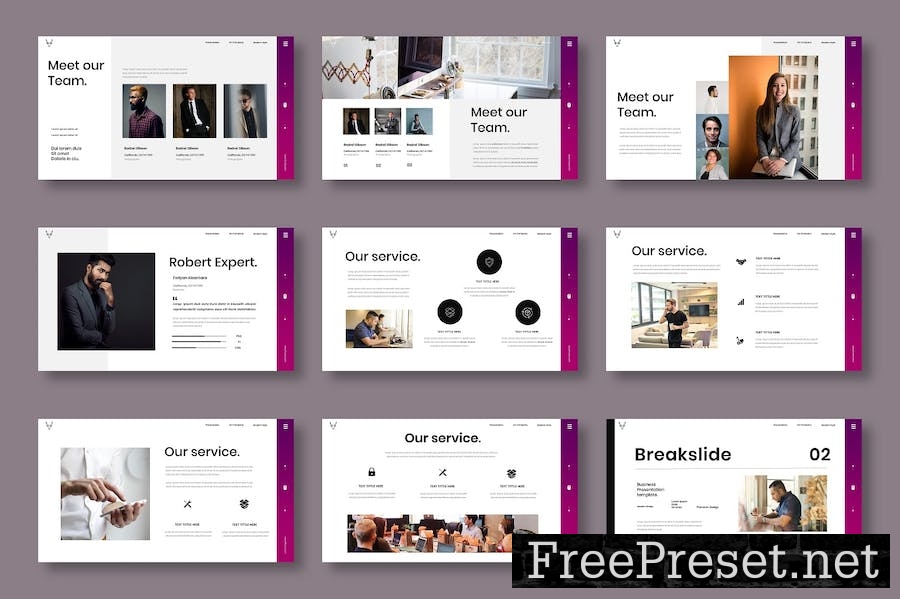 Robert – Business Keynote Template 99GHUWQ