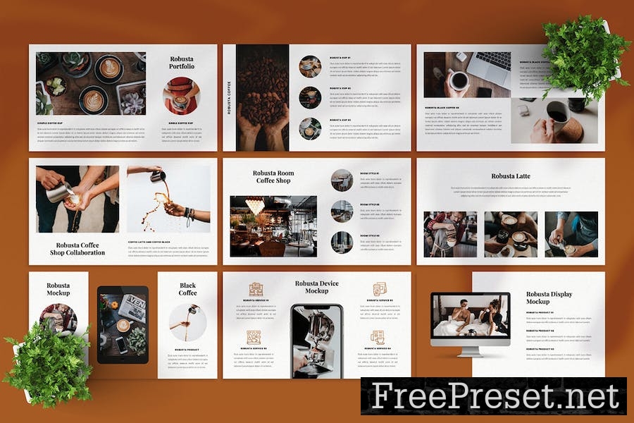 Robusta Coffee Keynote Template ZJ2XW4L