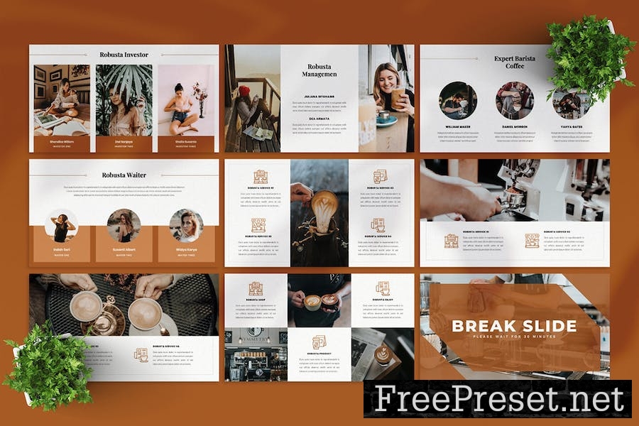 Robusta Coffee Keynote Template ZJ2XW4L