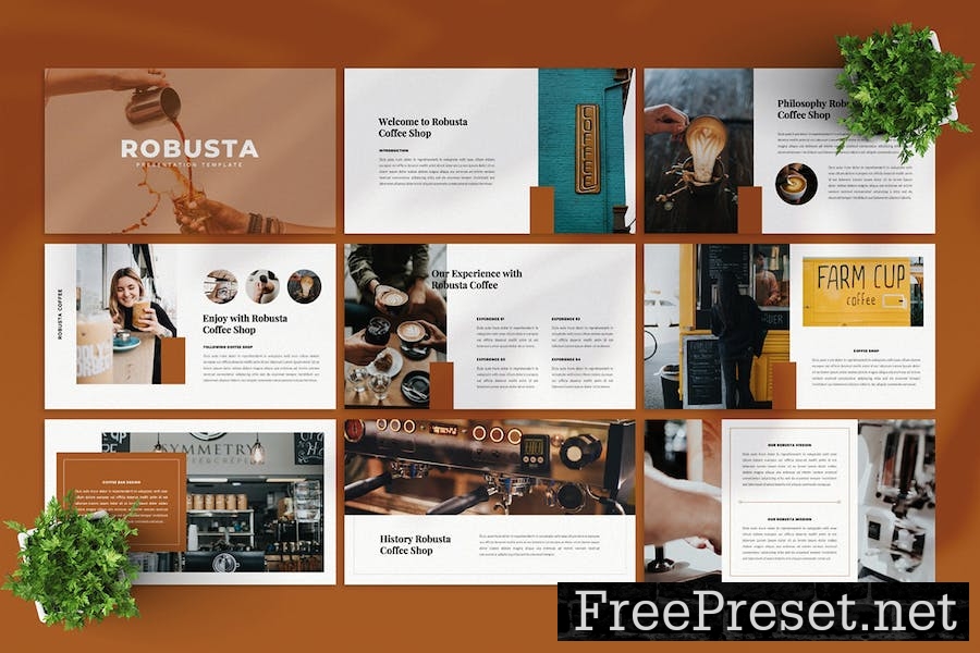 Robusta Coffee Keynote Template ZJ2XW4L