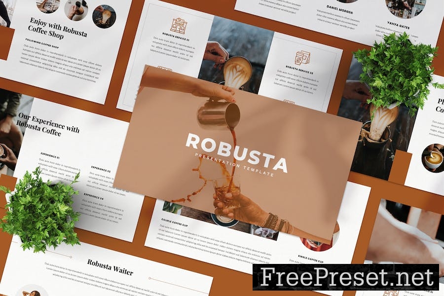 Robusta Coffee Keynote Template ZJ2XW4L