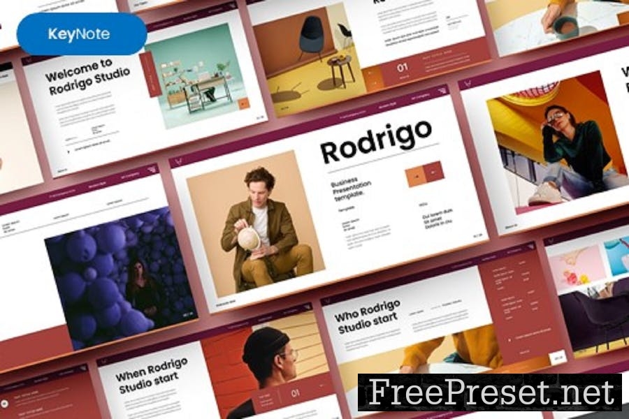 Rodrigo – Business Keynote Template 29KJU7D