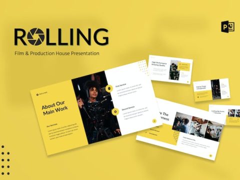 Rolling - Film & Production House PowerPoint WTL6NQ4