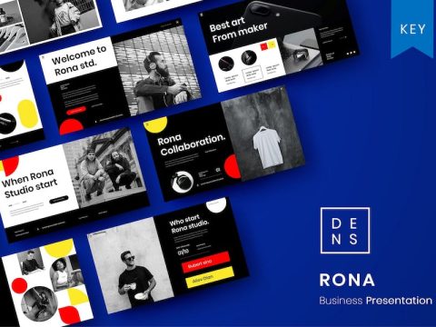 Rona – Business Keynote Template S8ZRR32