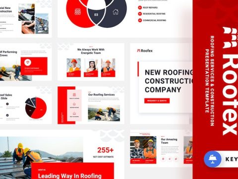 ROOFEX - Roofing Service Keynote Template 24549ZA