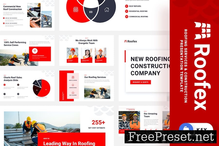 ROOFEX - Roofing Service Keynote Template 24549ZA