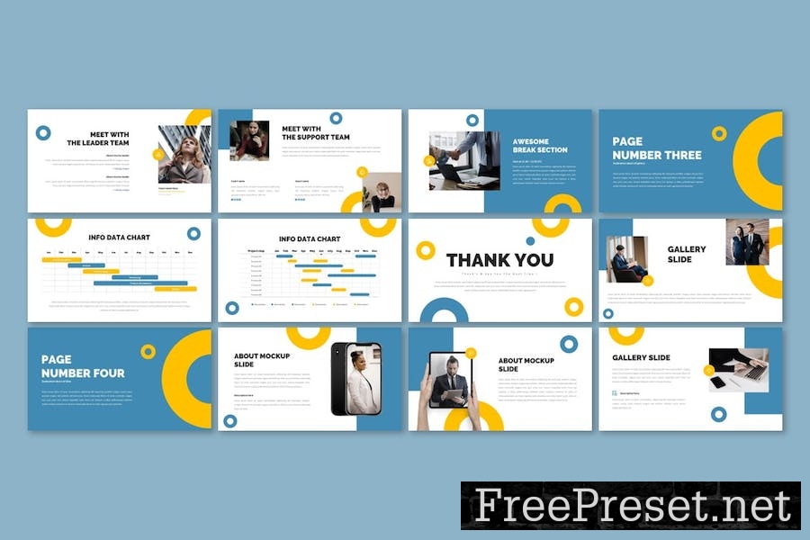 Rotaqo - Multipurpose Powerpoint Template W438LU7