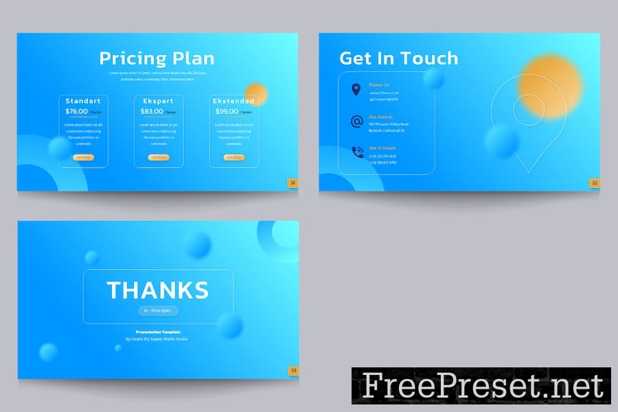 Rounded Keynote Pitch Deck Presentation Template 8JX87HT