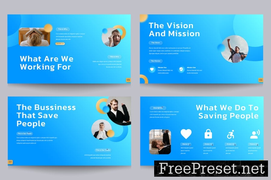 Rounded Keynote Pitch Deck Presentation Template 8JX87HT