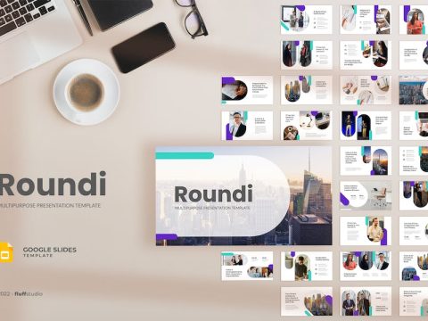 Roundi - Multipurpose Google Slides Template HJX7UWH
