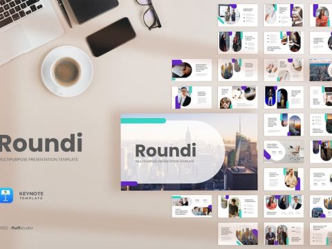 Roundi - Multipurpose Keynote Template 9Z4FGQF