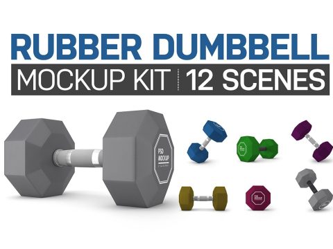 Rubber Dumbbell Kit 7528847