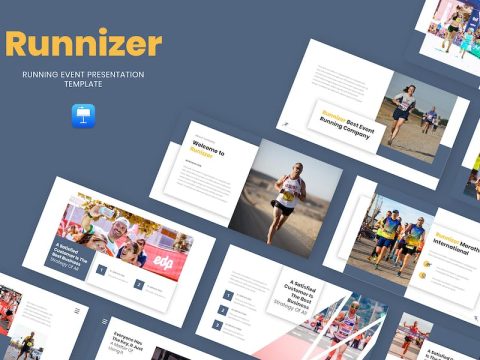 Runnizer - Running Event Keynote Template 94SFA55