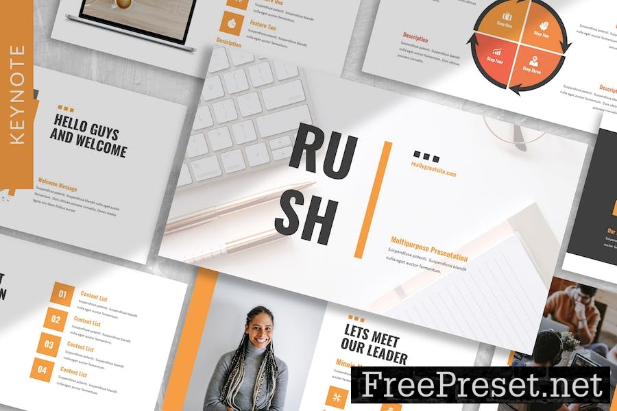 Rush - Business Keynote Template YF7SLSN