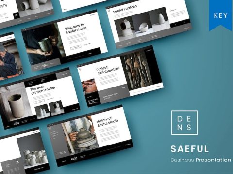 Saeful – Business Keynote Template WK55R9W