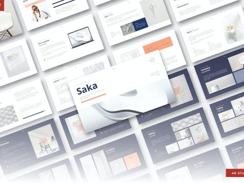 Saka Business Powerpoint Presentation EGFWEVV