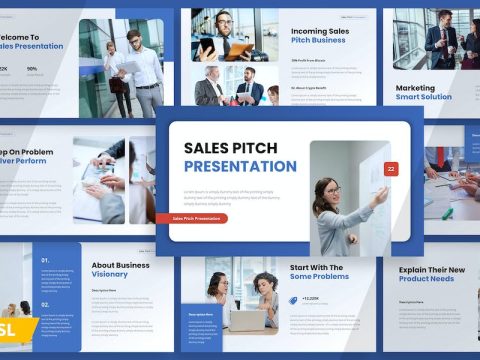 Sales Pitch - Google Slides Template USMC8JX